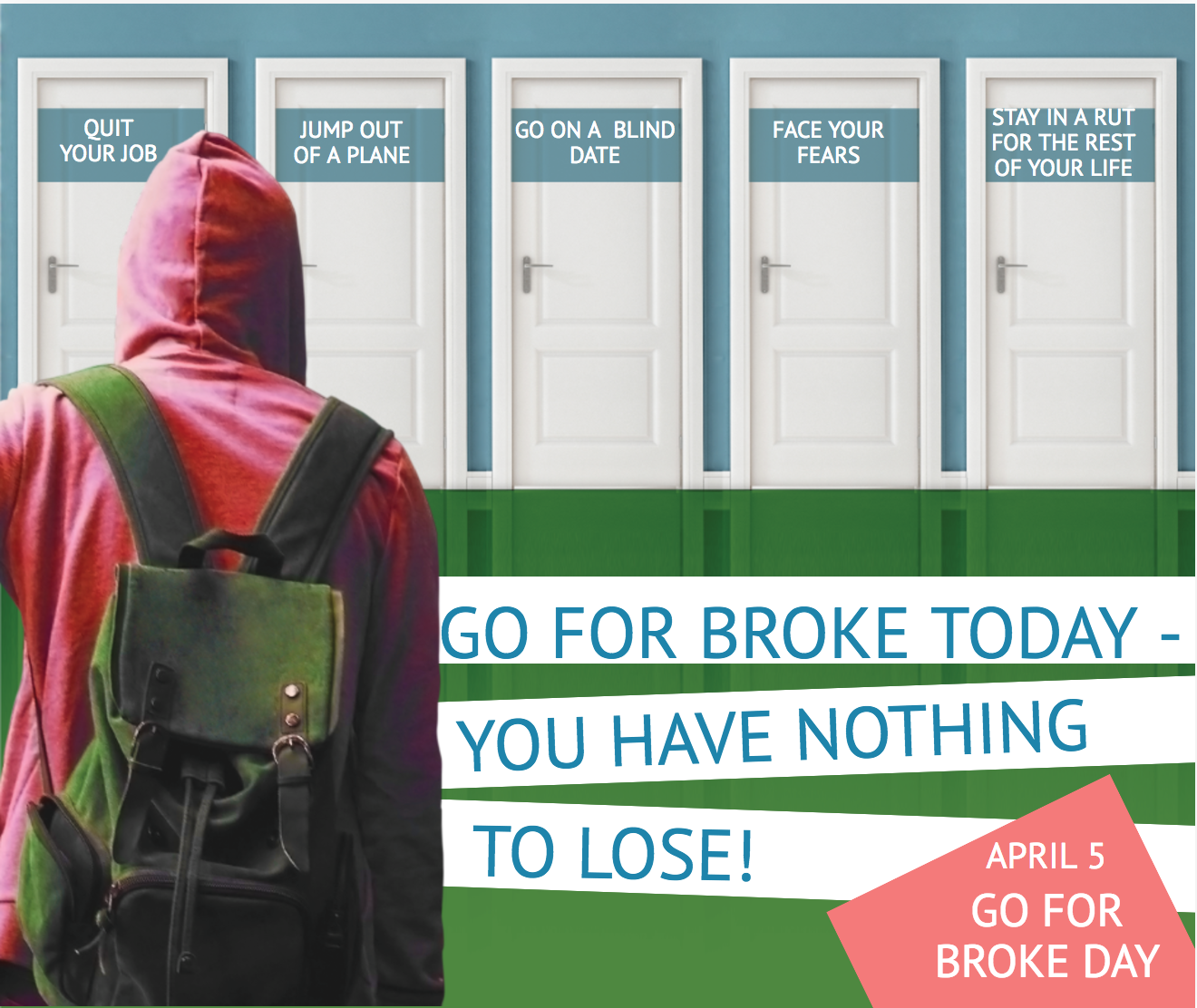 go for broke day image