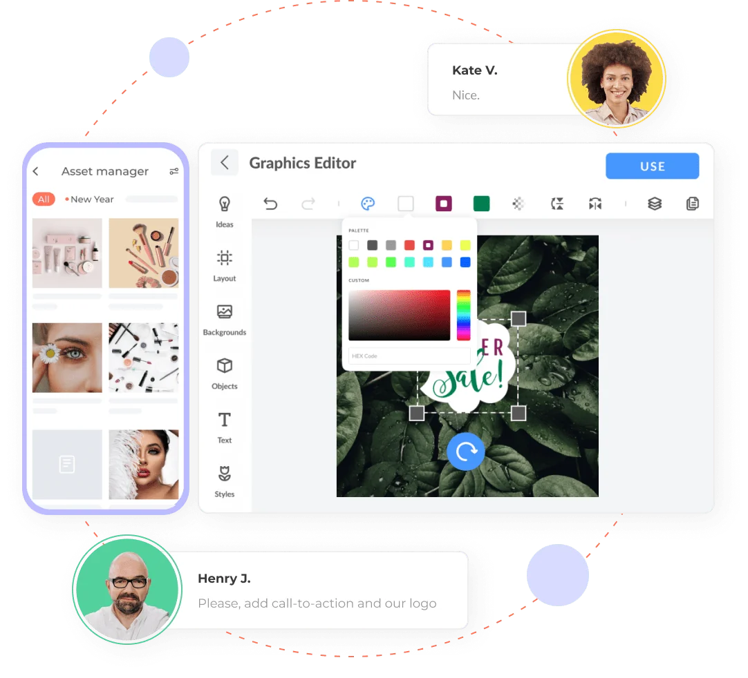 Create high converting assets for your clients at scale